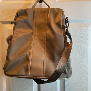 PINCNEL Women Backpack Purse Waterproof Nylon Anti-theft Rucksack tan